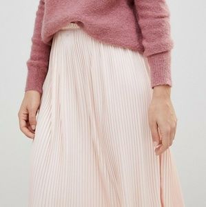 ASOS Y.A.S. pleated midi skirt